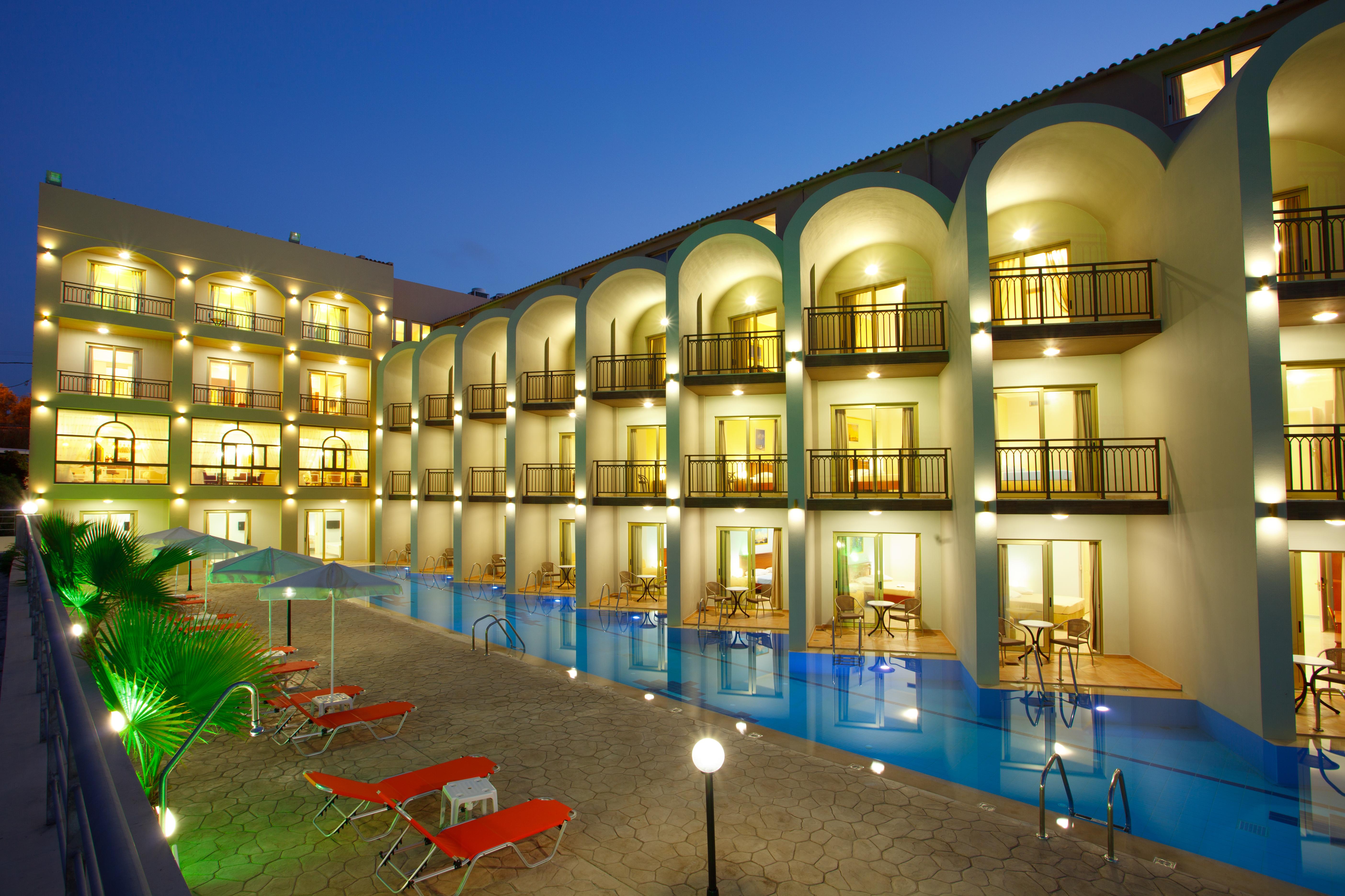 Hotel White Olive Elite Rethymno Sfáka Esterno foto