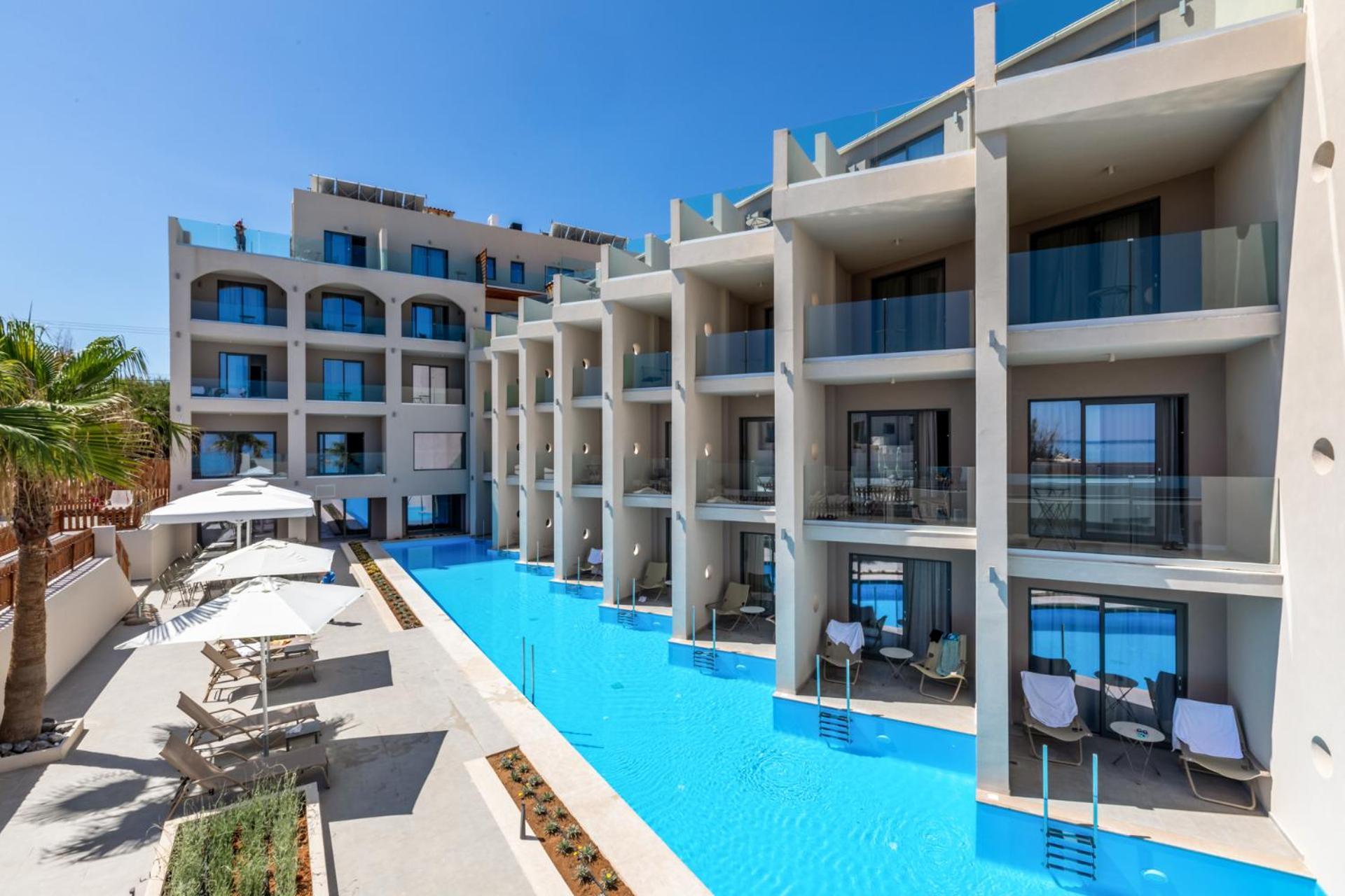 Hotel White Olive Elite Rethymno Sfáka Esterno foto
