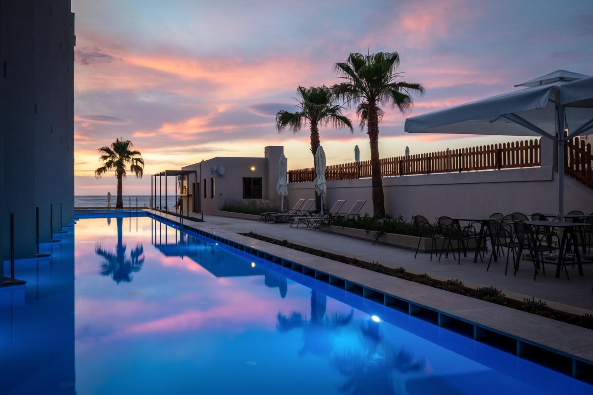 Hotel White Olive Elite Rethymno Sfáka Esterno foto