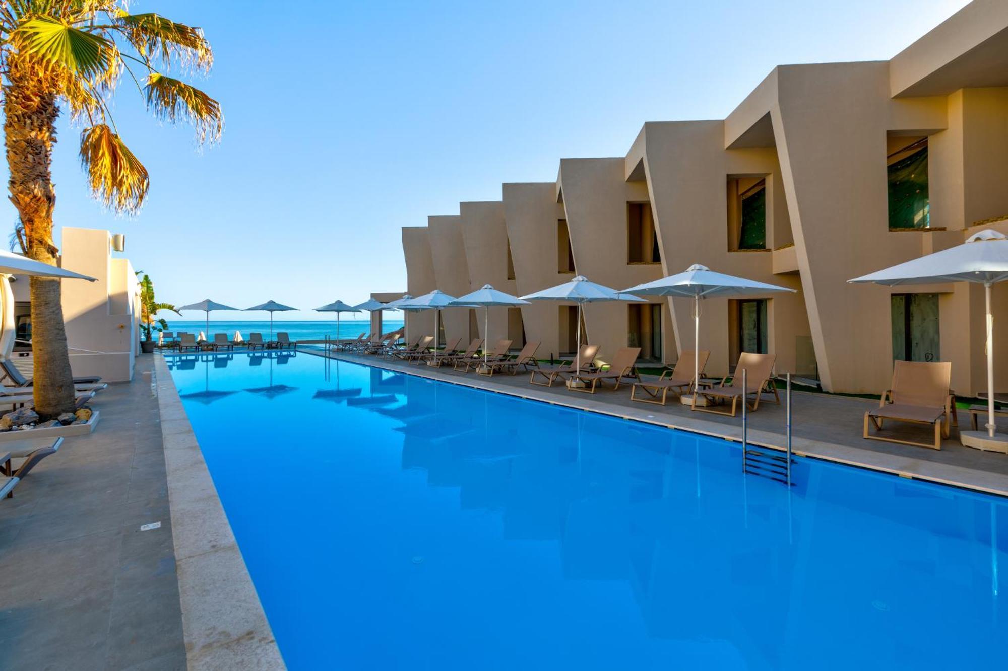 Hotel White Olive Elite Rethymno Sfáka Esterno foto