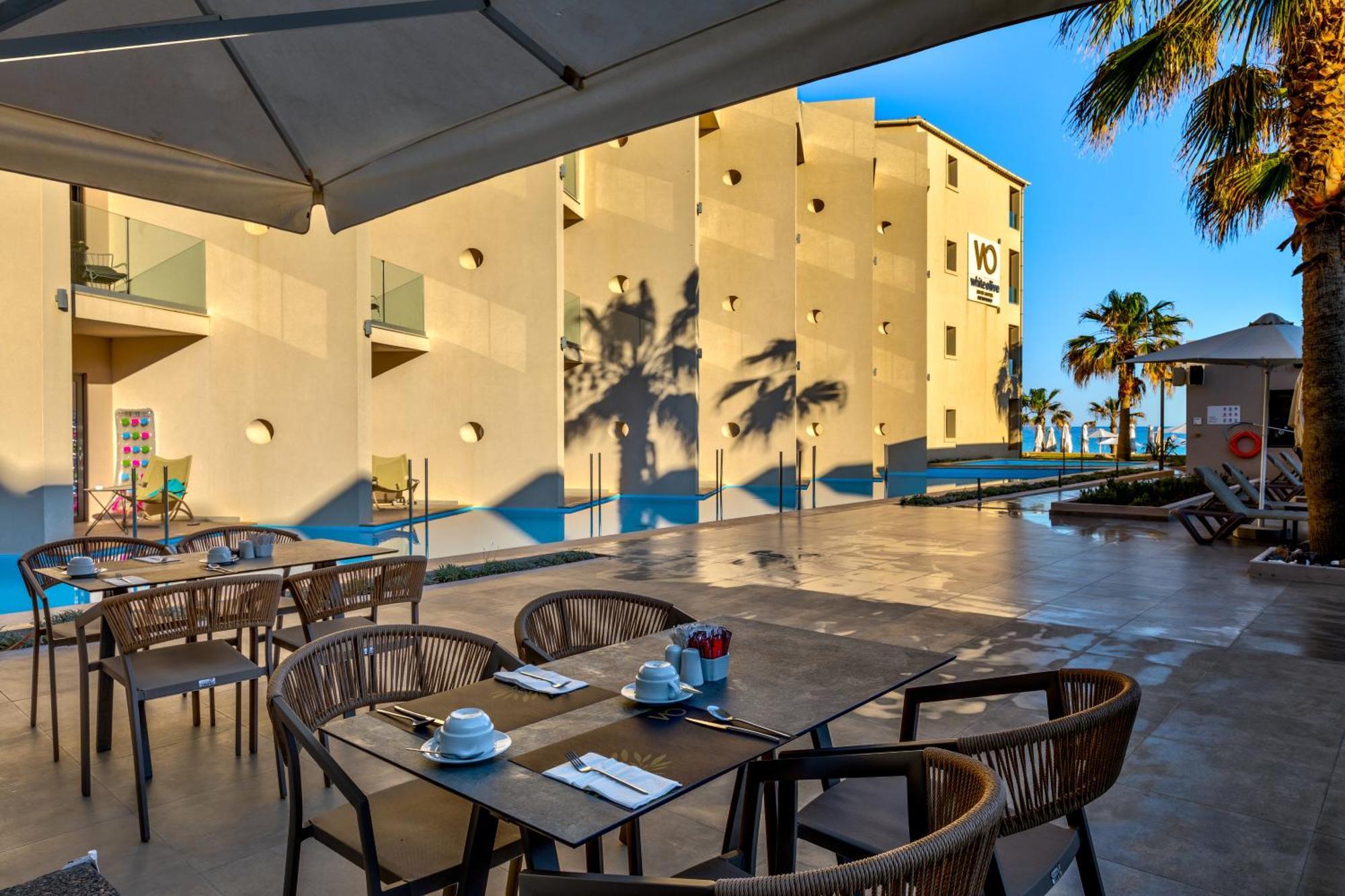 Hotel White Olive Elite Rethymno Sfáka Esterno foto