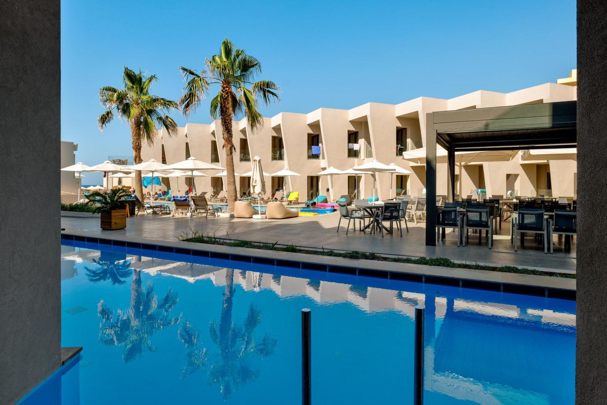 Hotel White Olive Elite Rethymno Sfáka Esterno foto